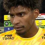 Hugo Souza será ausência - Foto: Reprodução/TV Globo.