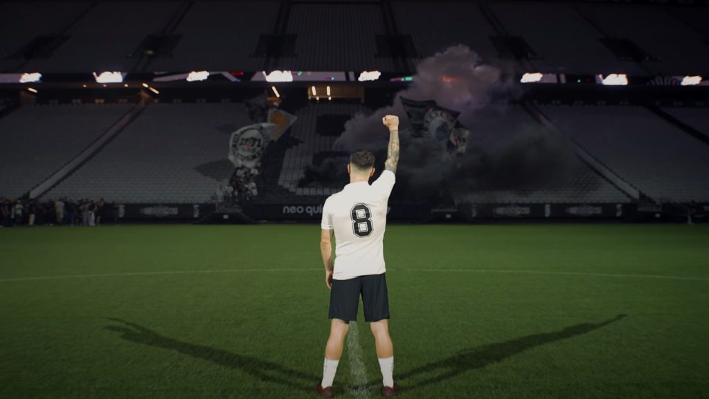 Foto: Reprodução/SCCP - Rodrigo Garro é o novo camisa 8 do Corinthians.