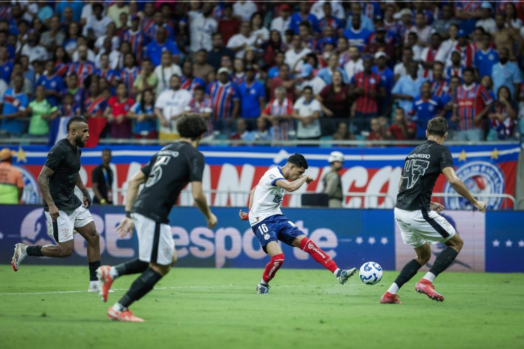 Timão arrancou um empate na Fonte Nova - Foto: Rafael Rodrigues/EC Bahia