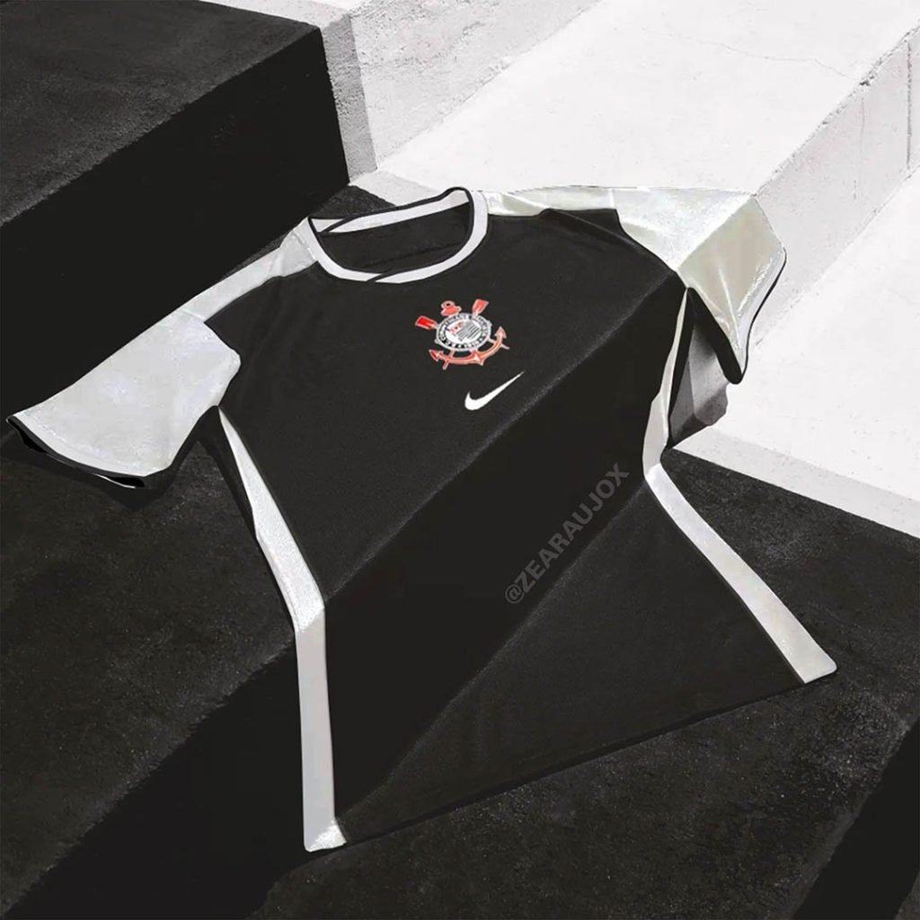 Imagens da nova camisa do Corinthians - Foto: Footy Headlines