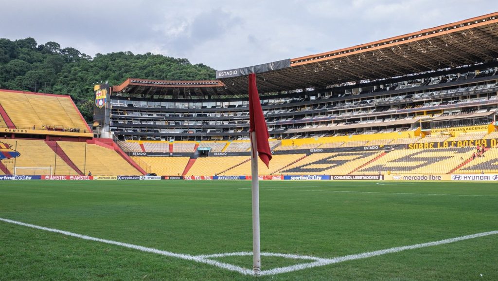 Estádio onde será Barcelona e Corinthians tem péssima drenagem - Foto: Divulgação/Barcelona.