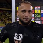 Corinthians de Maycon deu vexame - Foto: Reprodução/TV Globo.