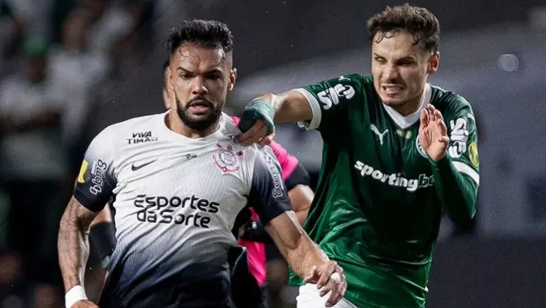 Timão tem vantagem diante do Palmeiras - Foto: Cesar Greco/SEP.