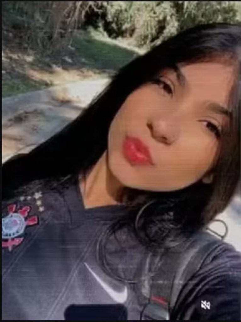 Vitória Regina de Sousa era torcedora do Corinthians — Foto: Reprodução