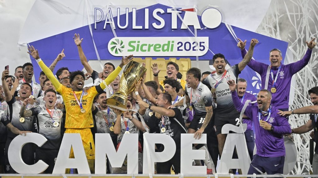 Corinthians foi campeão paulista de 2025 - Foto: Renato Pizzutto/Ag.Paulistão