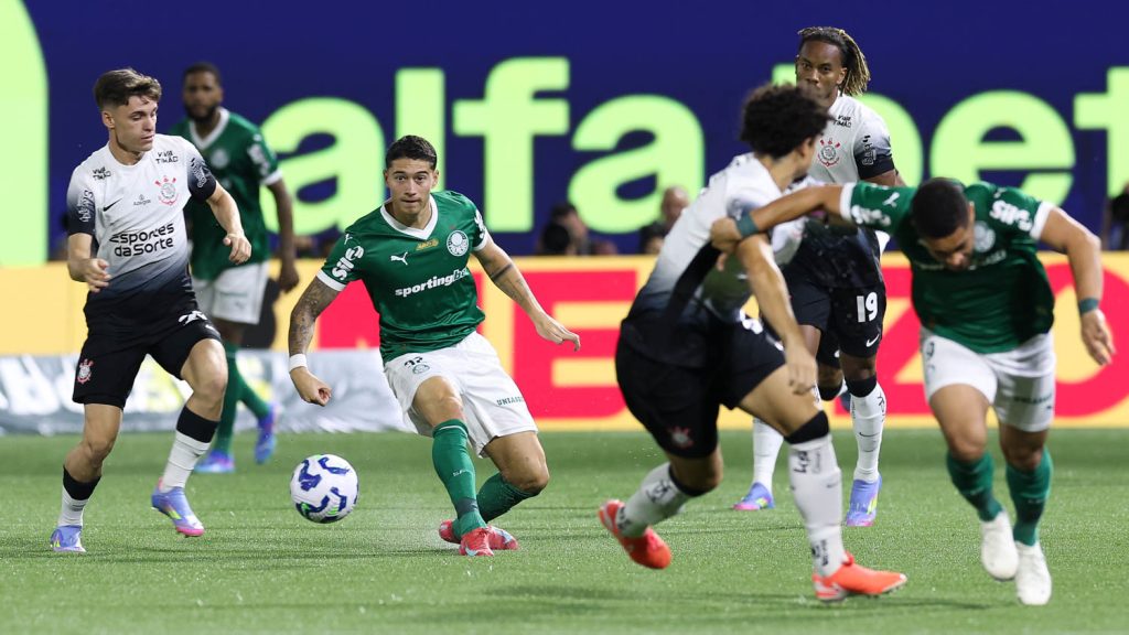 Palmeiras x Corinthians. Foto: Cesar Greco/Palmeiras