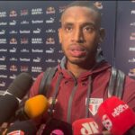 André Silva, jogador do São Paulo FC. Foto: Reprodução.