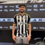 Biel é anunciado pelo Galo. Foto: Reprodução.
