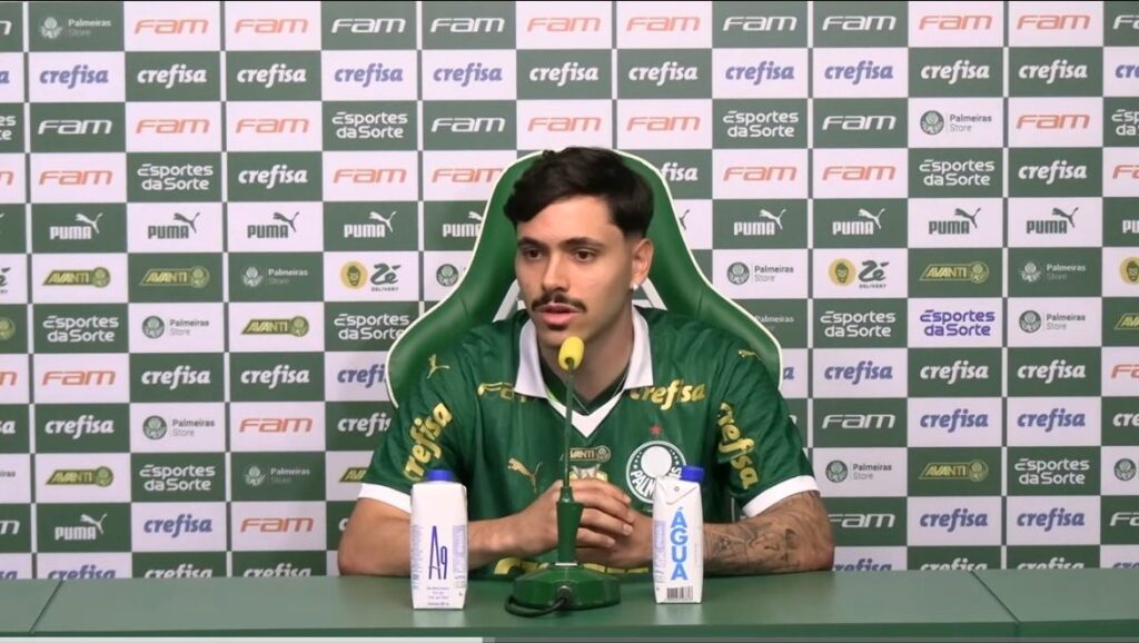 Mauricio, jogador do Palmeiras. Foto: Reprodução.