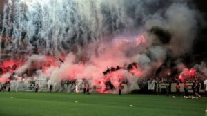 Torcida do Corinthians promove festa na Neo Química Arena. Foto: Divulgação.