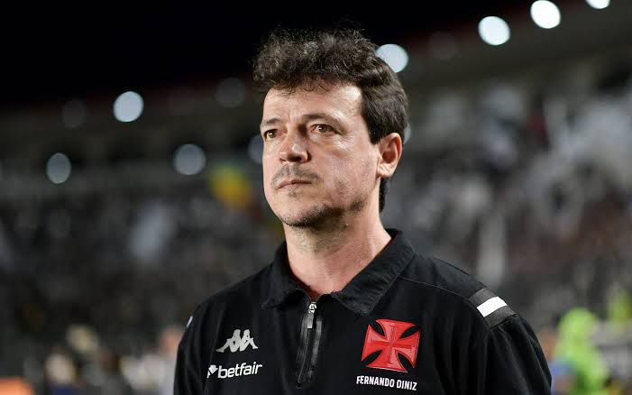 Fernando Diniz, técnico do Vasco. Foto: Reprodução.