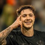 Garro em ação com a camisa do Corinthians. Foto: Divulgação.