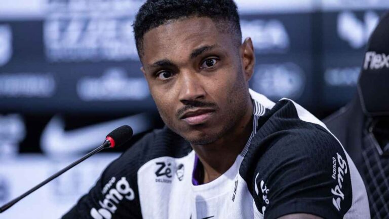 Vitinho, novo reforço do Corinthians. FOTO: Wanderson Oliveira.