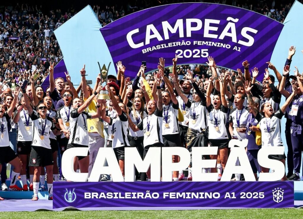 Corinthians é campeão do Brasileirão Feminino.