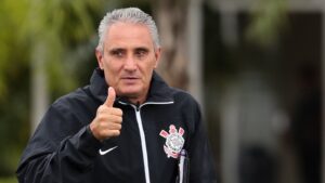 Tite quando comandava o Corinthians. Foto: Reprodução.