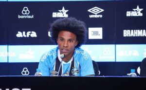 William é o novo reforço do Gremio.Foto: Reprodução.