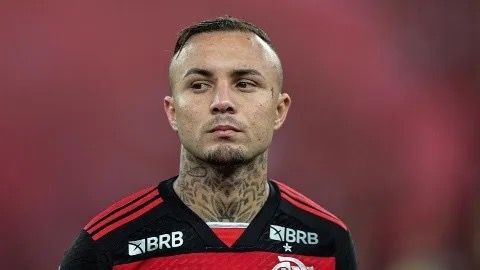 Everton Cebolinha, jogador do Flamengo. Foto: Thiago Ribeiro/Agif/Gazeta Press