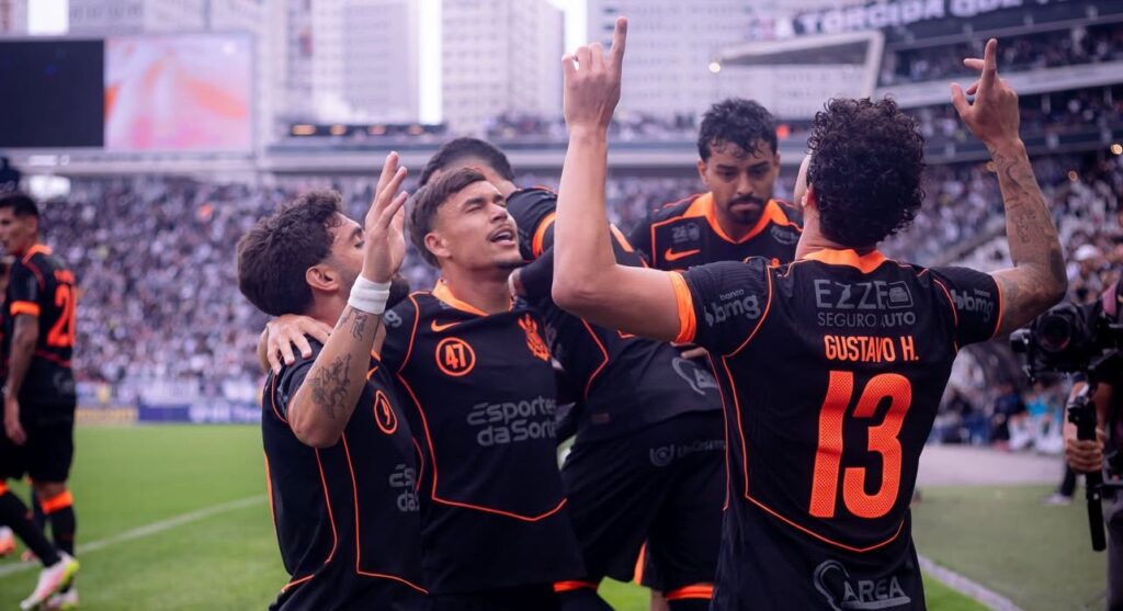 gc Corinthians derrota o Grêmio. Foto: Rodrigo Coca