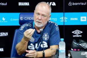 Mano Menezes é o técnico do Grêmio. Foto: Reprodução/ Grêmio