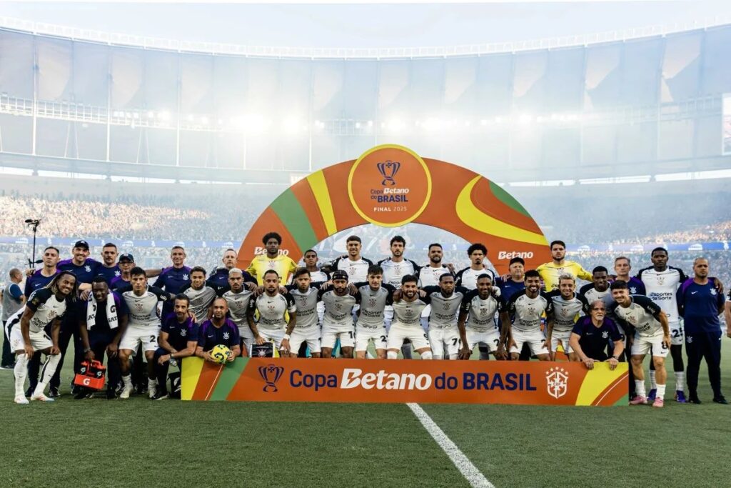 Corinthians é o grande campeão da Copa do Brasil. Foto: Copa do Brasil/ Reprodução.