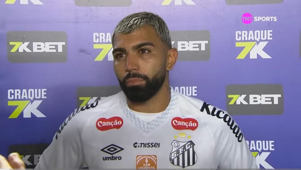 Gabigol, atleta do Santos FC. Foto: Reprodução.