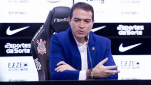 Marcelo Paz é o executivo do Corinthians. Foto: Rodrigo Coca