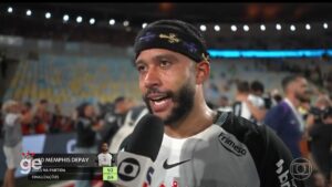 Memphis Depay, atleta do Corinthians. Foto: Reprodução.