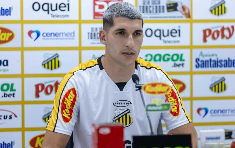 Matheus Bianqui, titular do Novorizontino. Foto: Reprodução.