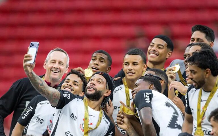 Corinthians é campeão da Super Copa Rei. Foto:Diego Neves de Carvalho/ Gazeta Press