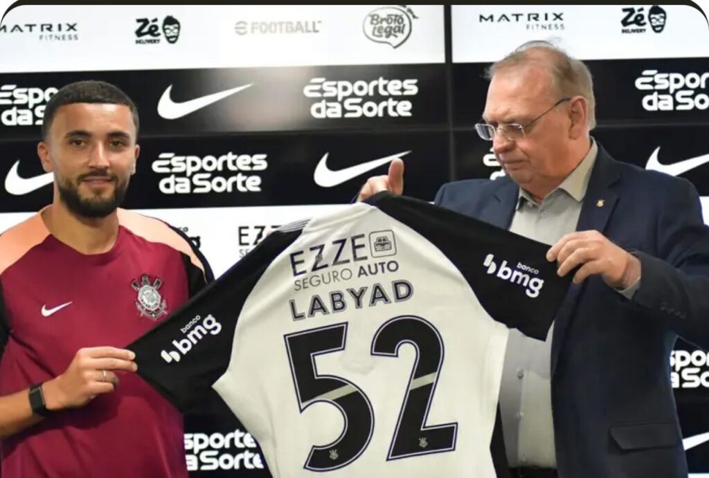 Zakaria Labyad, novo reforço do Corinthians. Foto: Eduardo Camim/Photo Premium/ Gazeta Press