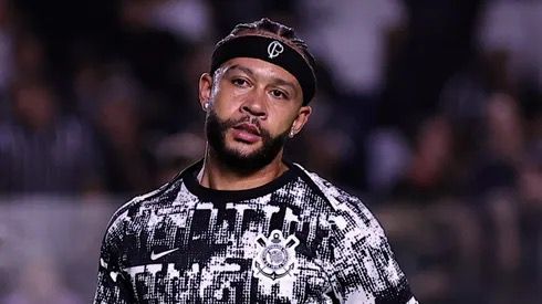 Memphis Depay, astro do Corinthians. Foto: Fabio Giannelli/ AGIF