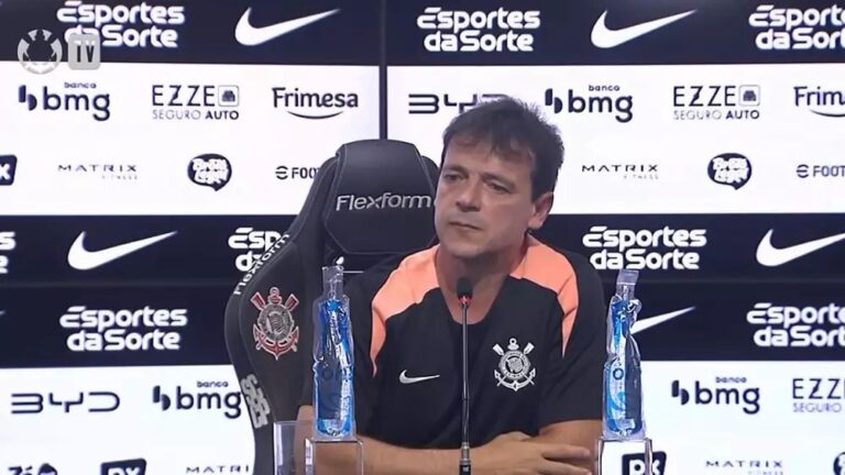 Diniz é oficialmente apresentado no Corinthians. Foto: Rodrigo Coca