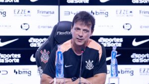 Fernando Diniz é quem comando o Corinthians em 2026. Foto: Rodrigo Coca