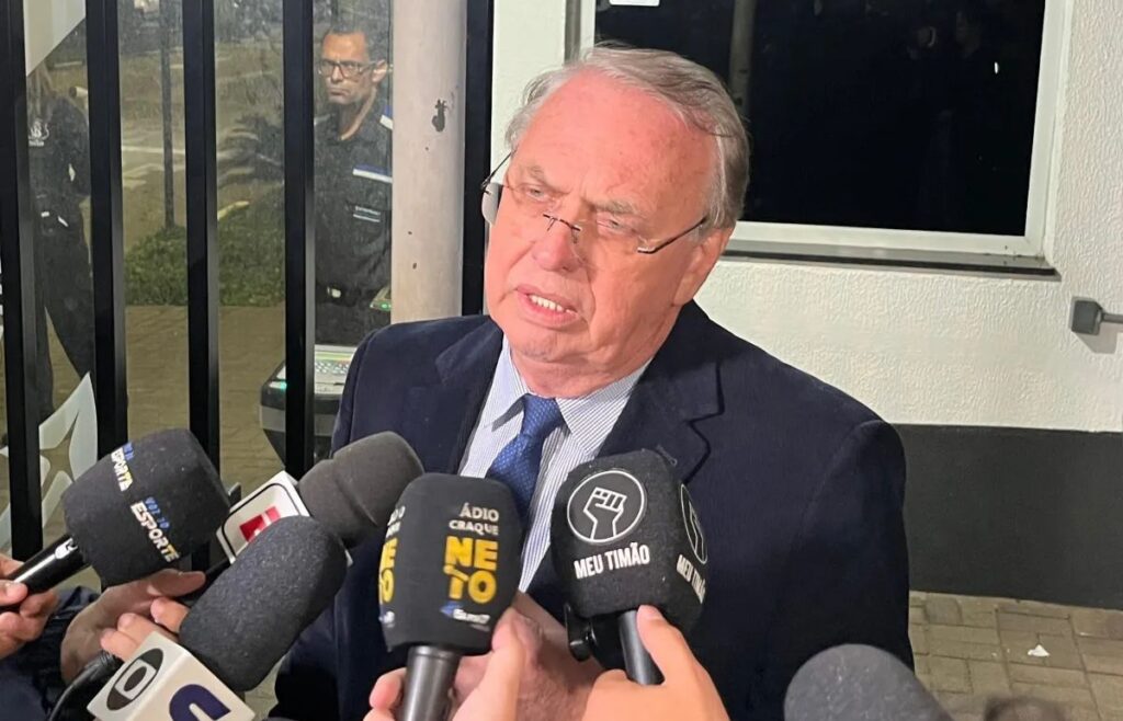 osa Osmar Stabile é o presidente do Corinthians. Foto: Reprodução.