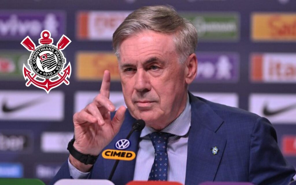 Ancelotti pode ter uma opção no elenco criada no Corinthians - Foto: Getty Images